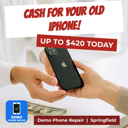 Buyback ad: Cash for your old iPhone, up to $420 today