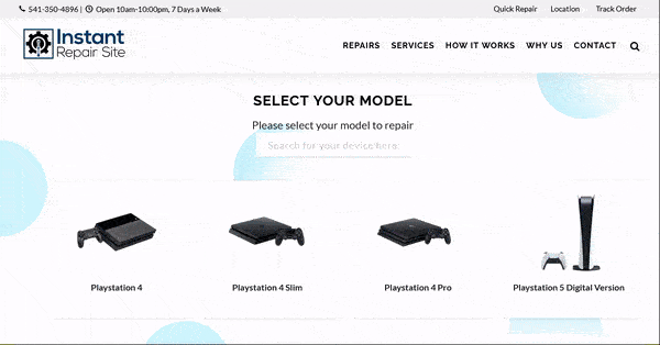 Repair Device Catalog